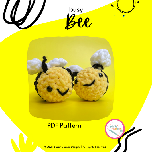 Bee Digital Pattern - PDF Only